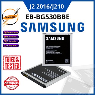 Samsung Galaxy J2 16 Sm J210f Sm J210h Model Eb Bg530cbe Battery Original Equipment Manufacture Shopee Philippines