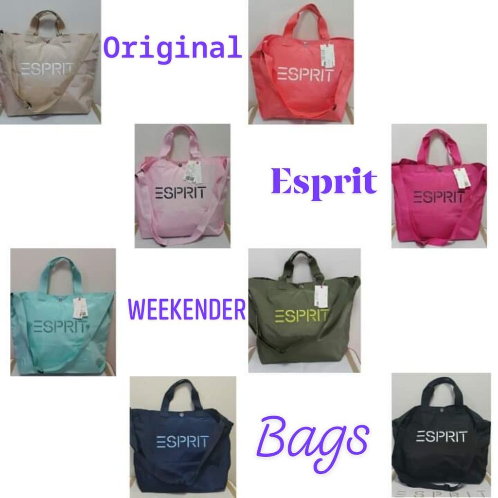ESPRIT Weekender Bag | Shopee Philippines