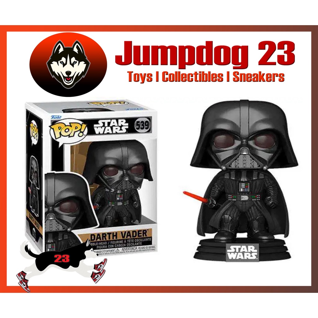 Funko Pop Star Wars Obi Wan Kenobi Darth Vader With Free Protector Shopee Philippines