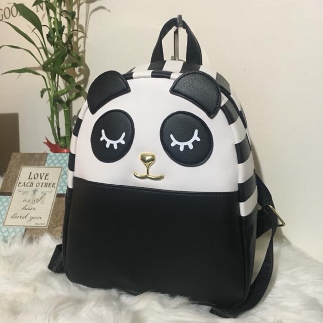 betsey johnson backpack panda