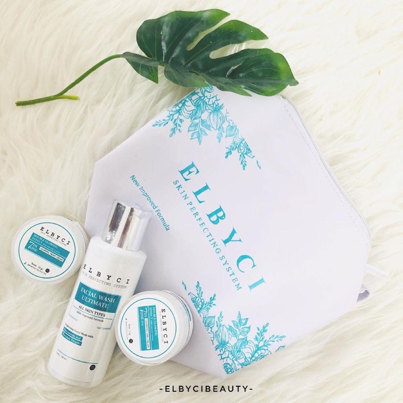 Double GLOWING Glass ELBYCI SKINCARE Package Shopee Philippines