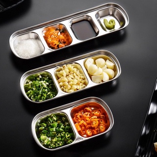 Korean samgyupsal saucer stainless steel Sauce Dish Seasoning Dish Dipping Bowl #3