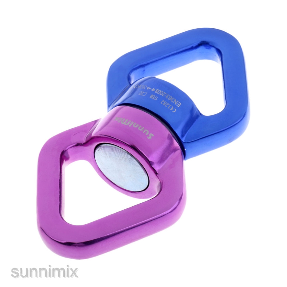 Heavy Duty 30kn Rock Climbing Arborist Swing Swivel Rotary Connector Heavy Duty 30kn Rock Climbing Arborist Swing Swivel Rotary Connector