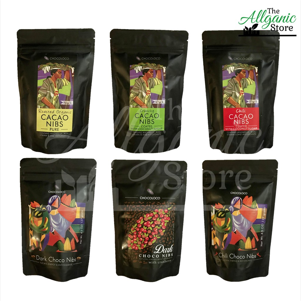 CHOCOLOCO Cacao Nibs 127g (Dark Chocolate) Shopee Philippines