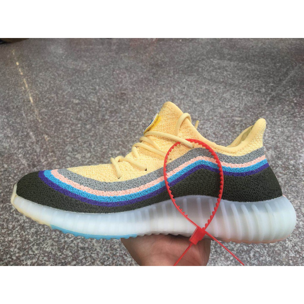 off white yeezy yellow