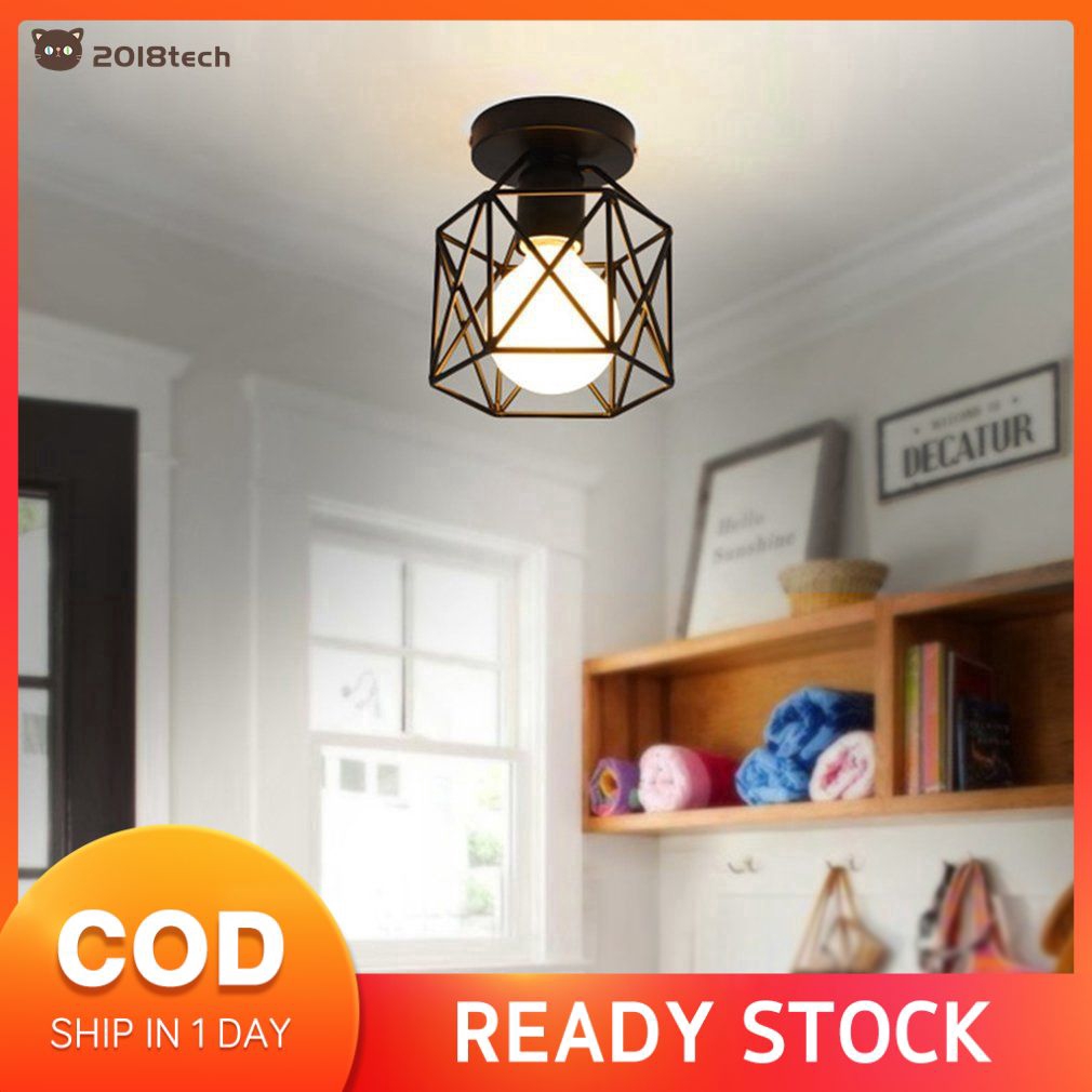 cage ceiling pendant light