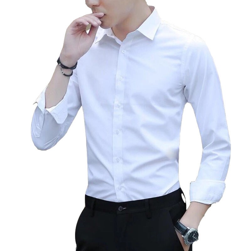 long white shirt mens