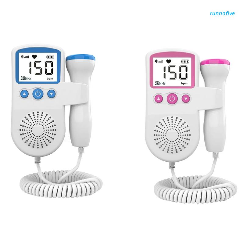 cozy 3.0MHz Fetal Heartbeat Monitor Handheld Baby Heart Beat Monitor