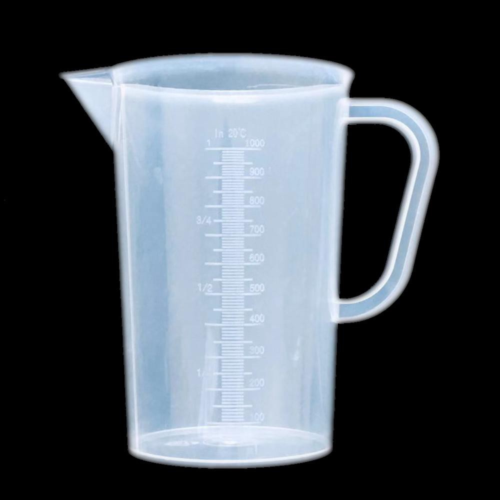 500ml 1l Plastic Graduated Beakers With Handles Measuring Beaker 1000ml Plastic Measuring Cup Shopee Philippines