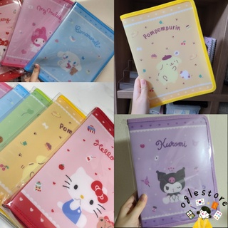 Sanrio A5 6Ring Binder + Zipper Bag SET Sanrio Photocard Binder Diary ...