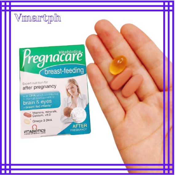 Synthetic Vitamin Pregnacare Breast Feeding 84 Capsules Of Vitabiotics Uk Shopee Philippines