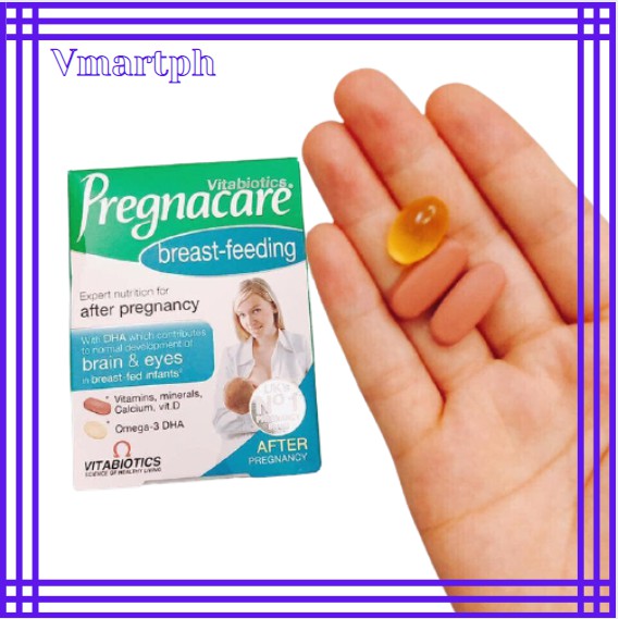 Synthetic Vitamin Pregnacare Breast Feeding 84 Capsules Of Vitabiotics Uk Shopee Philippines