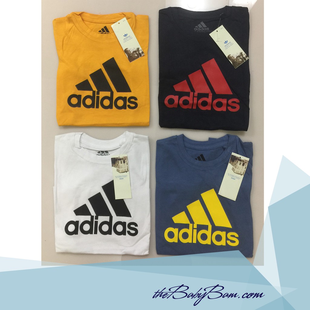 Adidas Branded Overruns T-Shirt for Kids 1 to 10 y/o | Shopee Philippines