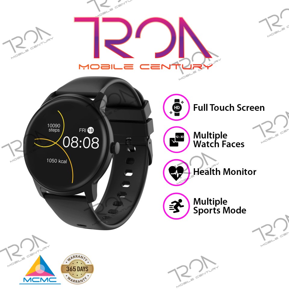 riversong smartwatch motive 3pro rose gold