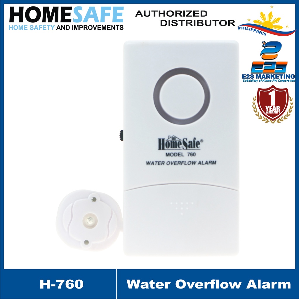 HomeSafe Water Overflow Alarm H760 (White) Shopee Philippines
