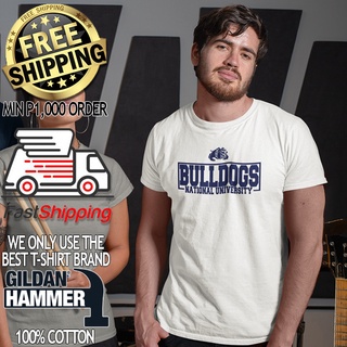 National University Bulldogs Bullpups NU Lady College T-Shirt Shirt TShirt Tee 100% Cotton Gildan #2