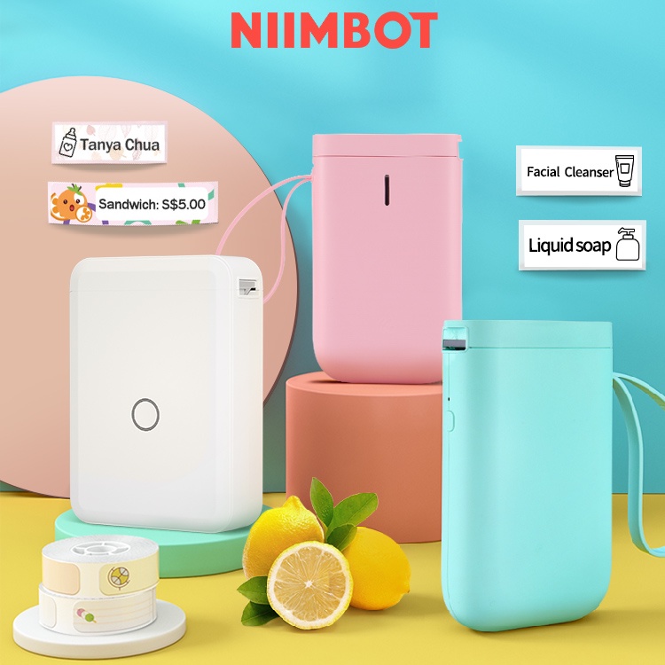 Niimbot D11d110 Label Printer Wireless Bluetooth Thermal Label Portable Printer For Android 1986