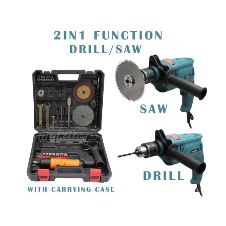 HOOK Makita 66138 2in1 Function Power Tool Set (DrillSaw) | Shopee ...