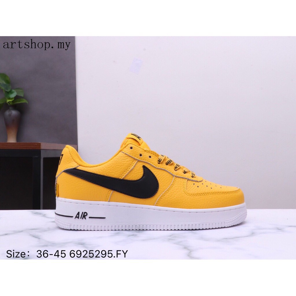 mens yellow air force 1