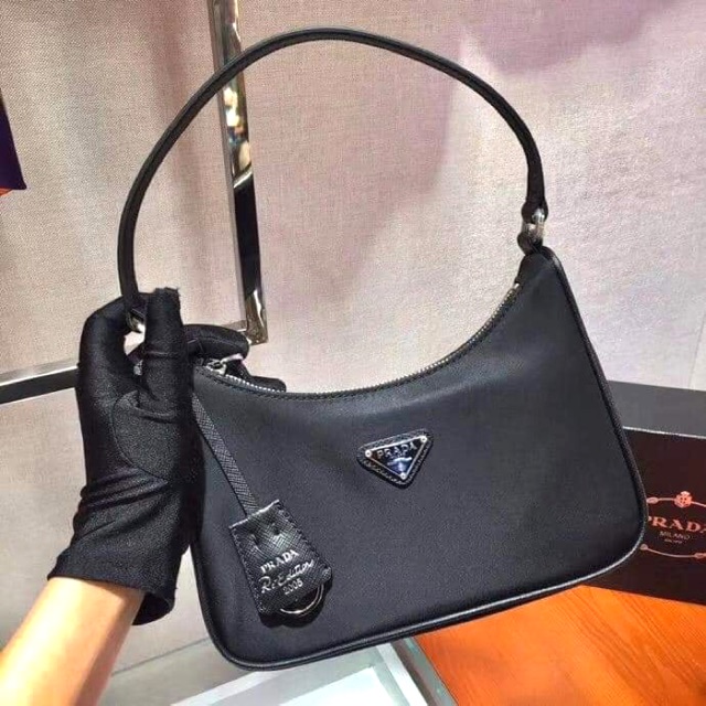 prada mini hobo bag