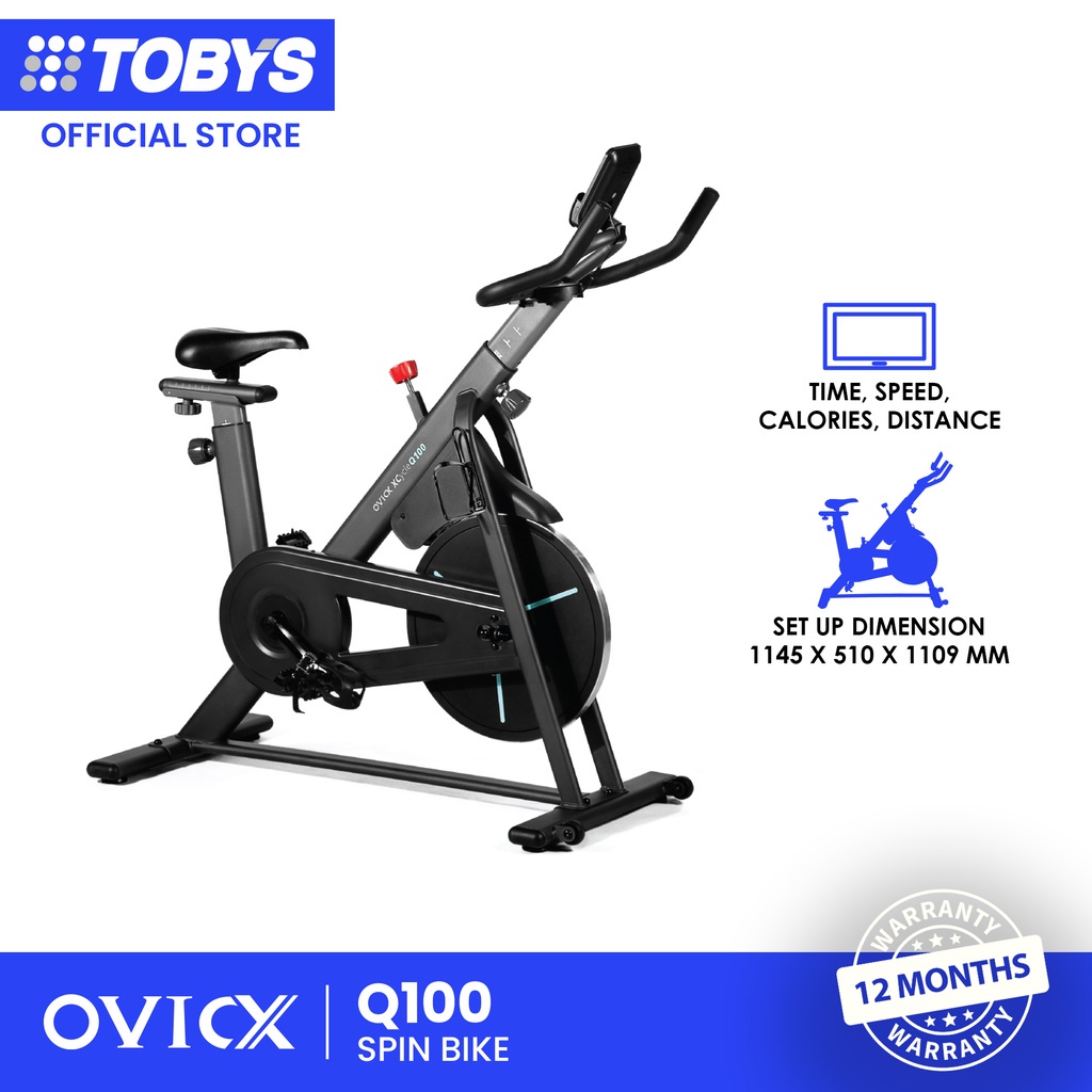 ovicx q100 spin bike