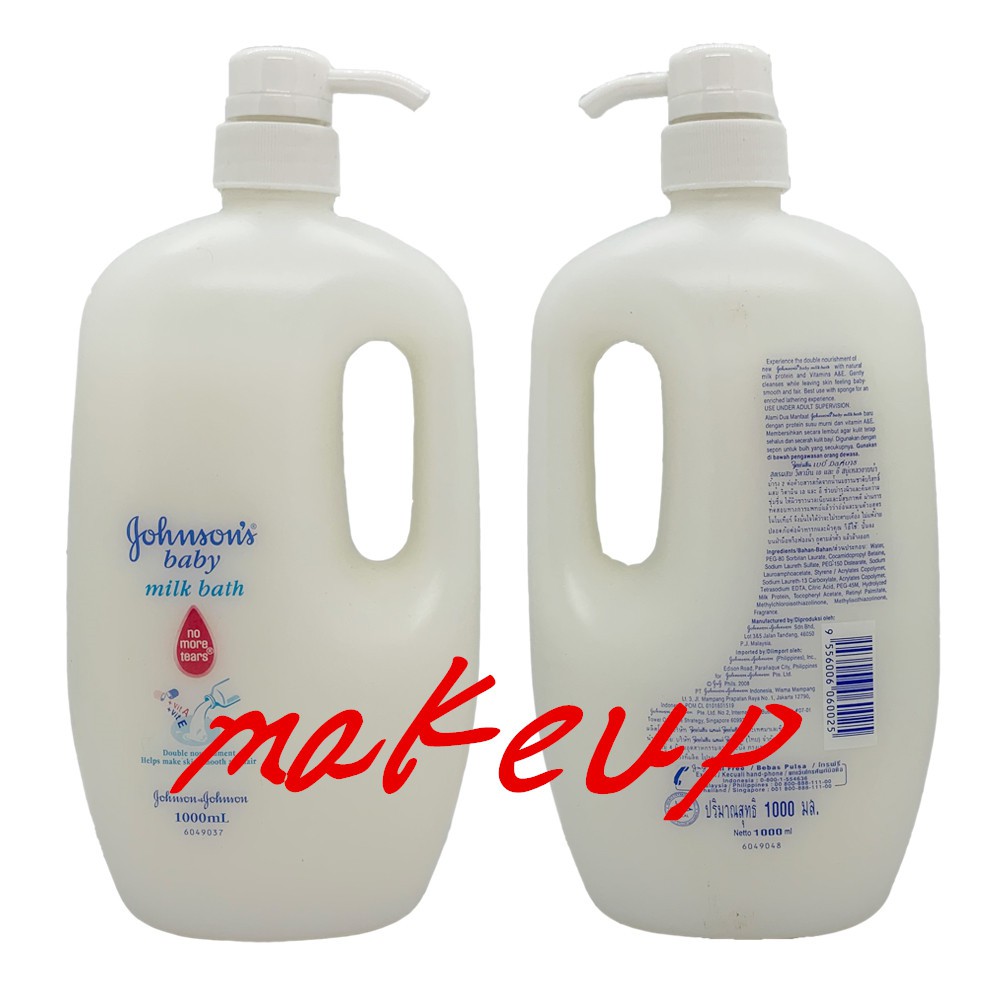 Johnson’s baby Milk Bath 1000ml Shopee Philippines