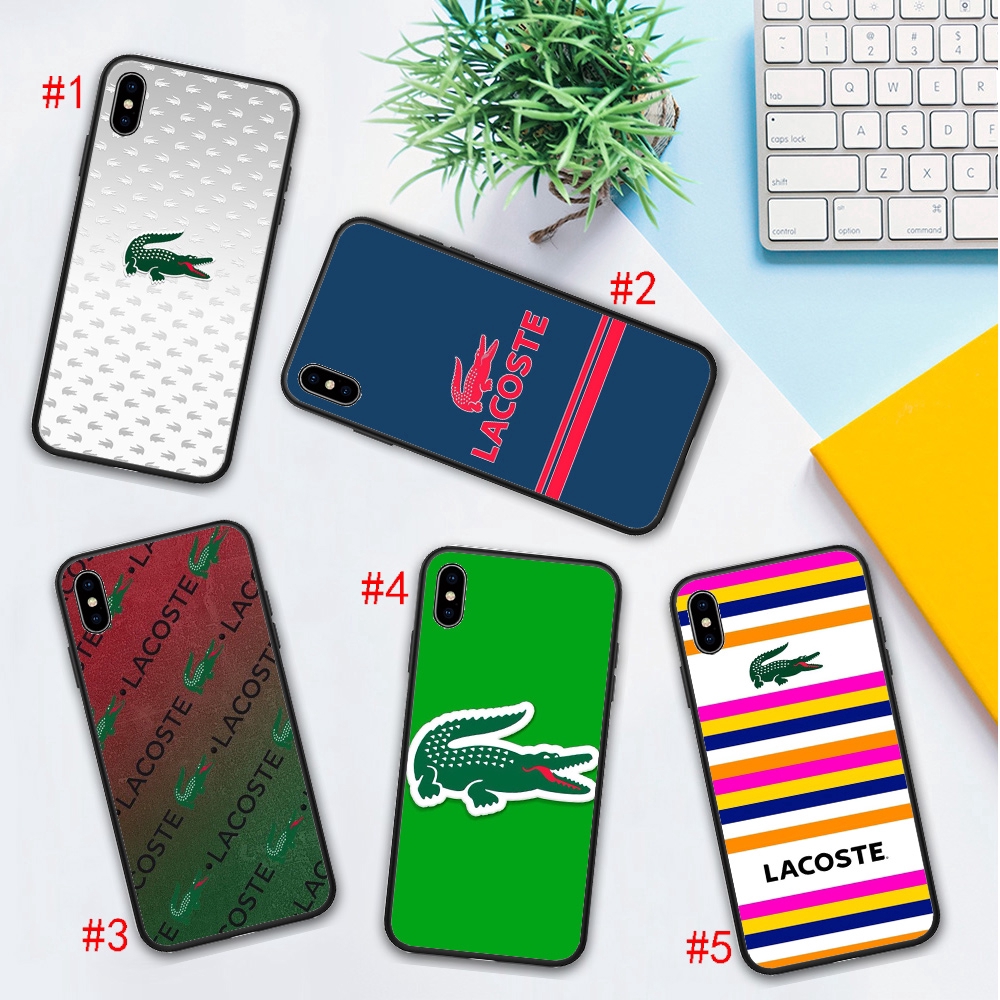 Lacoste Soft Silicone Cover Case For Iphone 11 Pro Max 6 6s 7 8 Plus X Xr Xs Max Shopee Philippines