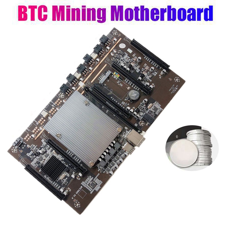 X79 h61 BTC Mining scheda madre per sistemi a 2011 ddr3 supporta 32g 60mm pitch sotto w1c3 