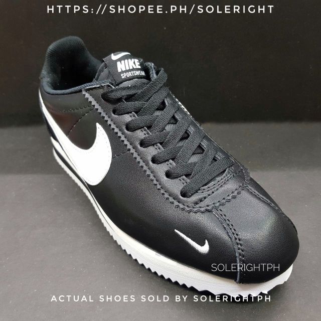 nike cortez black premium