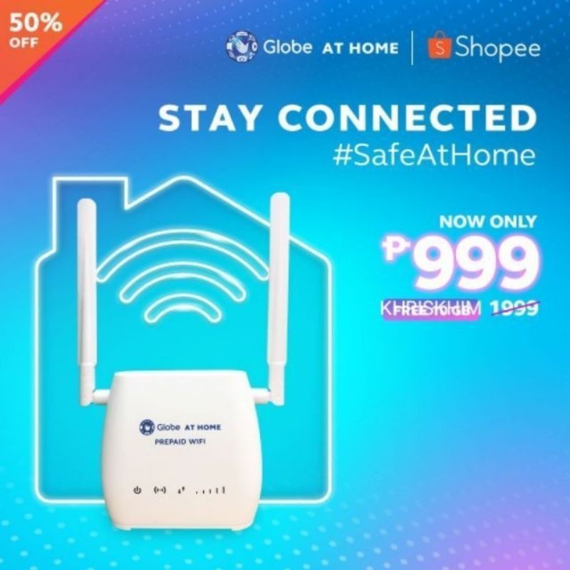 GLOBE AT HOME PREPAID WIFI GLOBELOCK ZLT S10G AND B312 939 Shopee