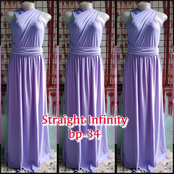 lavender infinity dress