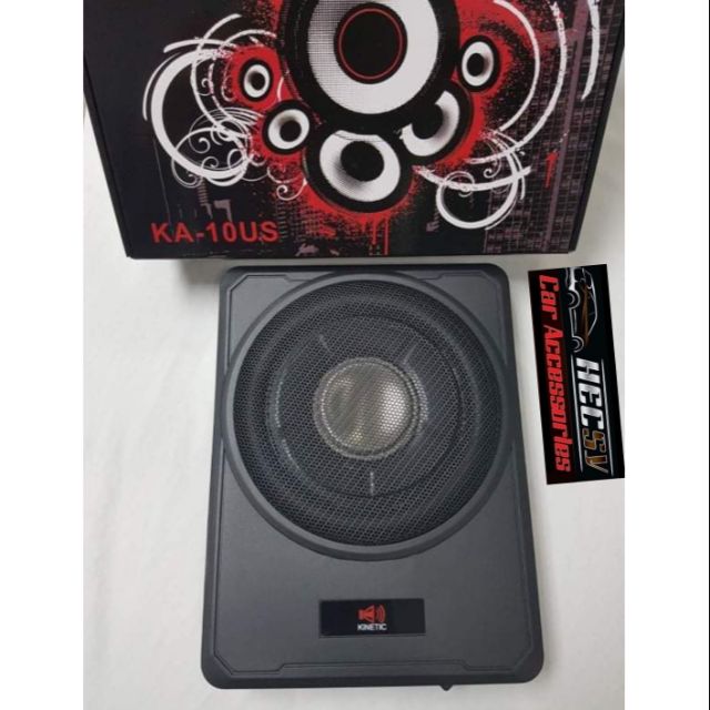 Underseat Subwoofer Active Amplified Sub Fortuner Innova Mux