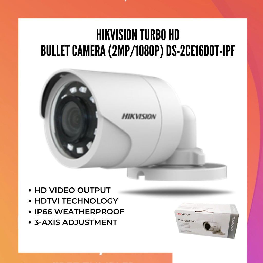 turbo hd tvi bullet & turret camera