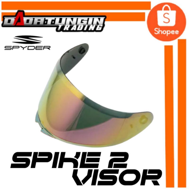 SPYDER Spike 2 Spare Visor ( Legit Spyder Visor) Shopee Philippines
