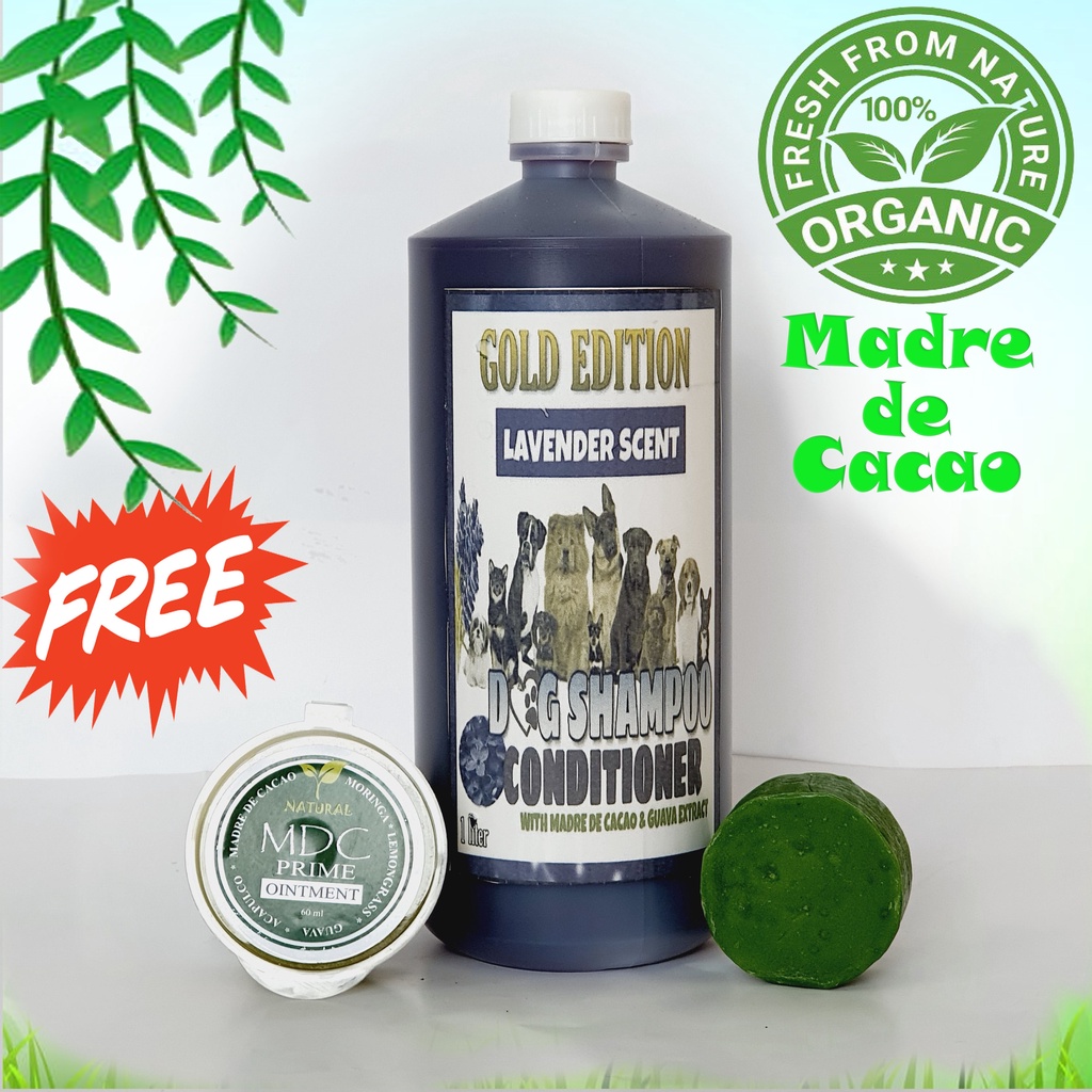 ”Free Soap” 1L, Lavender (1L,LCPS) Madre de Cacao w/ guava extract dog & cat shampoo+conditioner #3