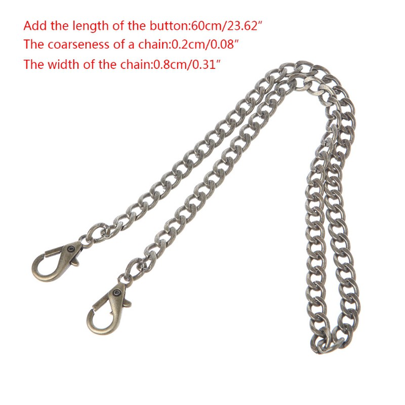 metal chain bag strap