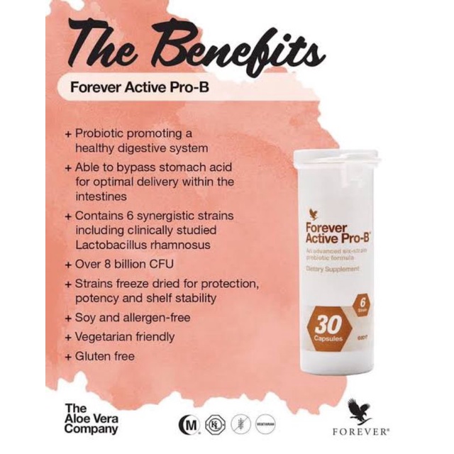 FOREVER LIVING COMPANY ✓ FOREVER ACTIVE PRO-B | Shopee Philippines