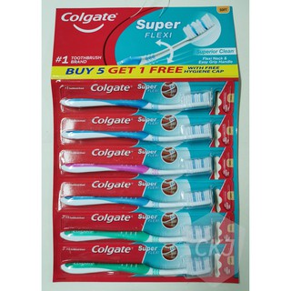 colgate super flexi black toothbrush