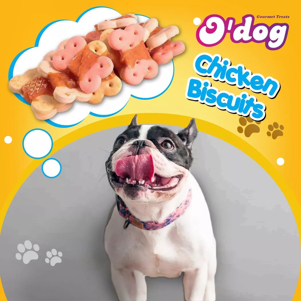 O'dog Chicken Biscuits (100g) Shopee Philippines