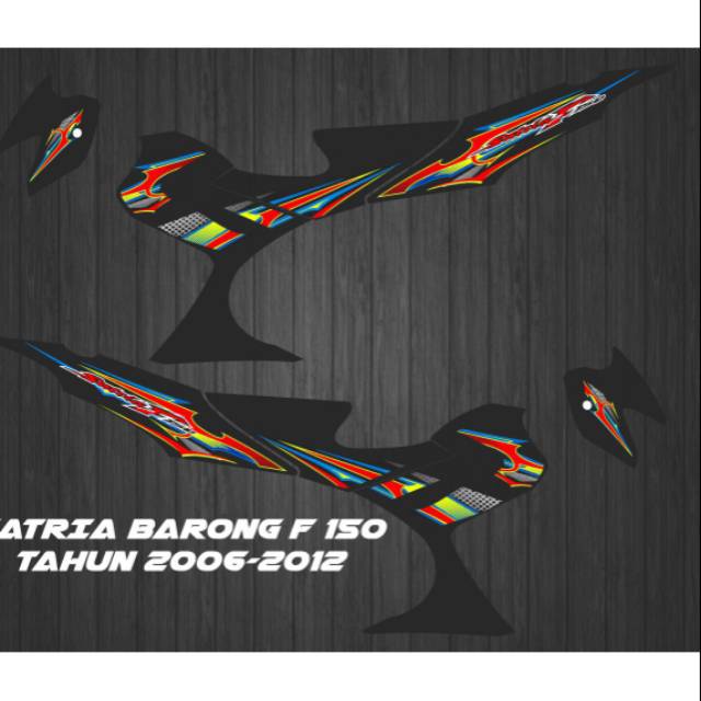 Striping Variation Satria Fu Barong Tribal Graphics Shopee Philippines