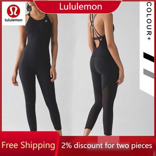 Lululemon suit with chest pad quick-drying stretch tight-fitting yoga suit Y957L