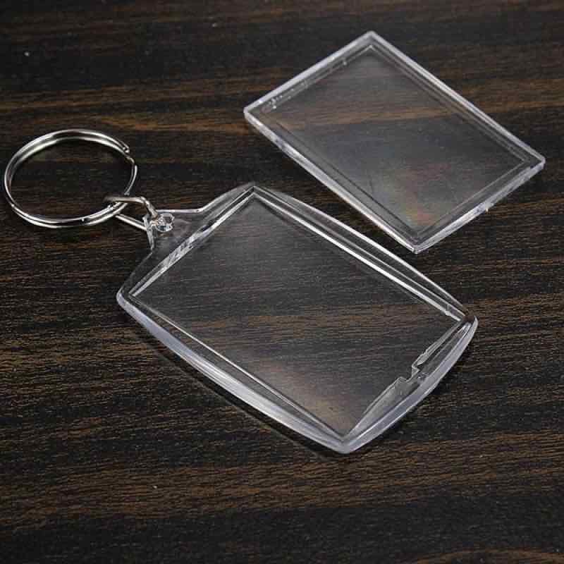 10 pcs acrylic rectangle shape keychain photo insert Shopee Philippines