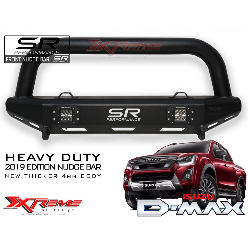 Isuzu D-Max (Dmax) 2012-2021 FRONT NUDGE BAR / BULL BAR / BUMPER (SR ...