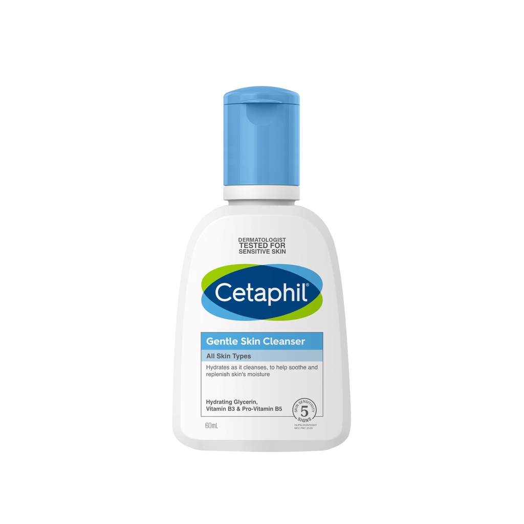 Cetaphil Gentle Skin Cleanser 60ml [For Sensitive Skin / Non-Drying Facial Wash / Paraben Free] #2
