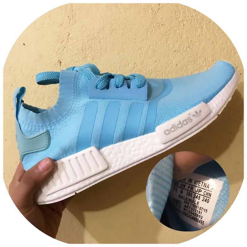 adidas nmd light blue