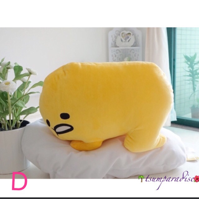 gudetama plushies