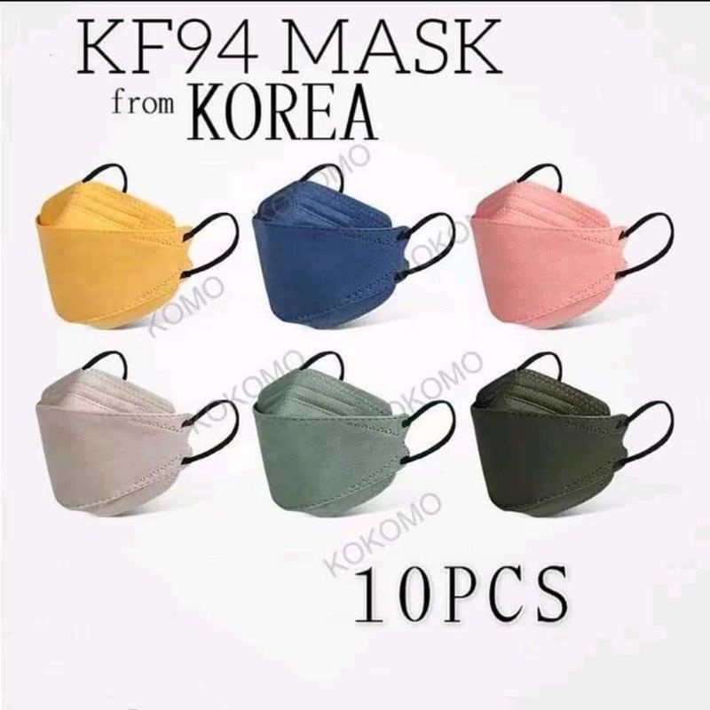 KF94 MASK ASSORTED COLORS Shopee Philippines