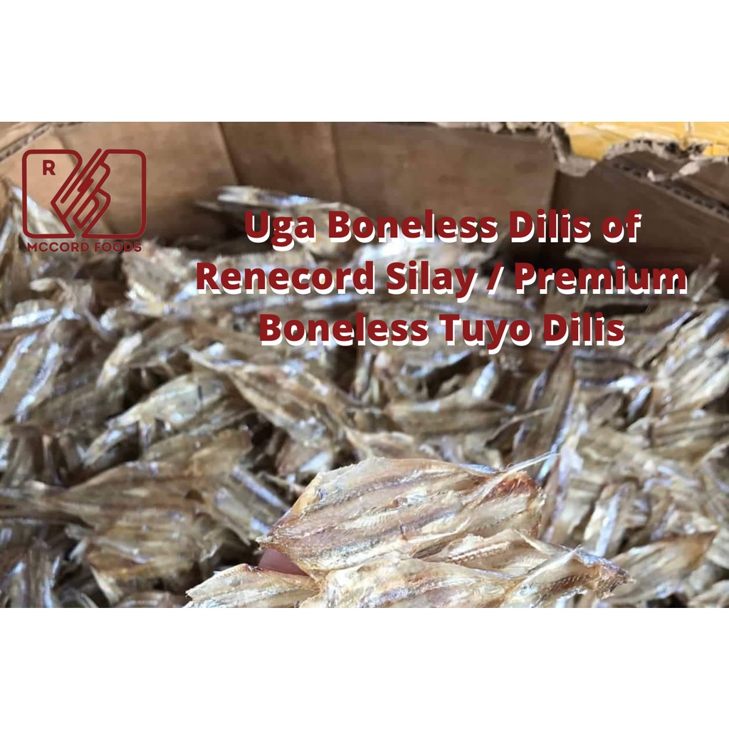 Dilis Boneless Tuyo 500g Premium Dried Unsalted, Uga Balingon Boneless ...