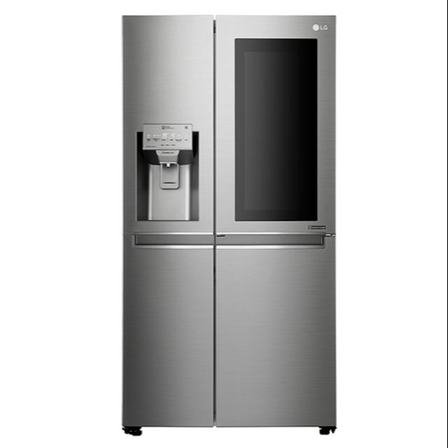 Lg 23 8 Cu Ft Instaview Door In Door Inverter Refrigerator Gr X247csav Shopee Philippines