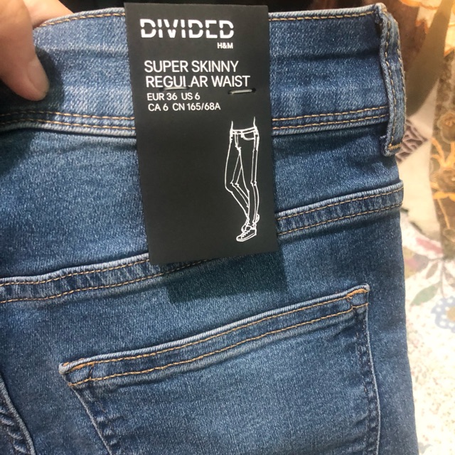 divided skinny jeans